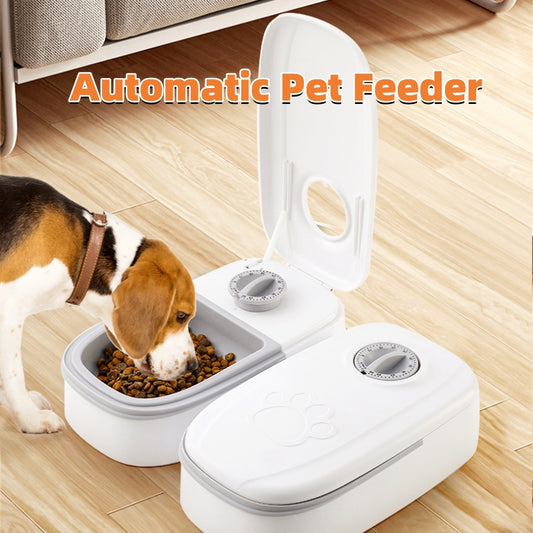 Smart Automatic Pet Feeder & Water Dispenser with Timer